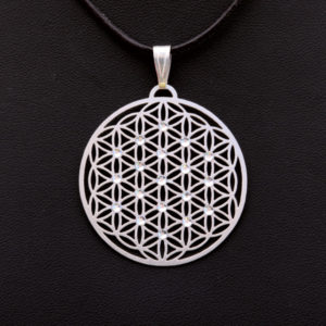Amulett "Sonne" versilbert 3cm